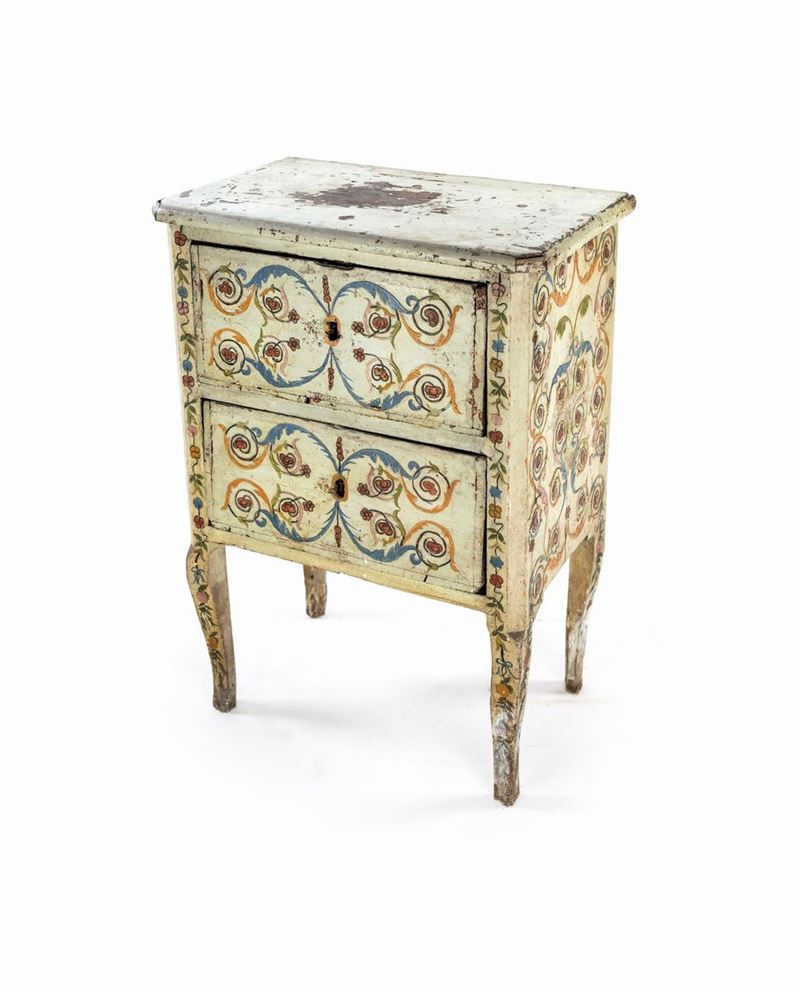 Comodino in Legno Laccato