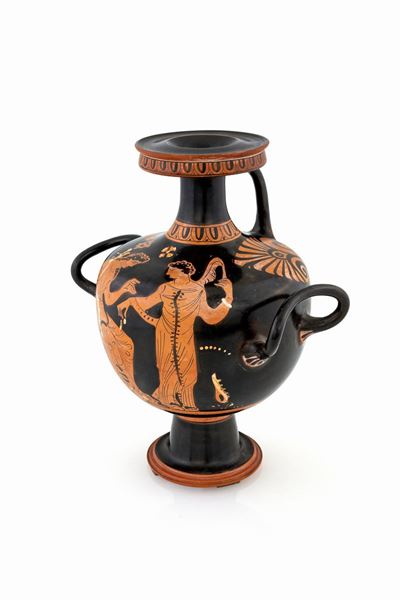 Vaso Ad Anfora con Tre Anse