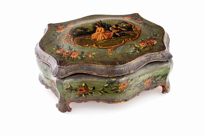 Scatola in Legno Laccato