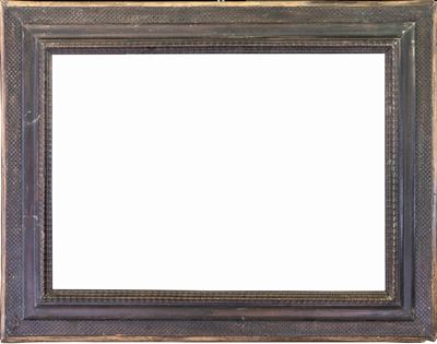 Antica Cornice in Legno Ebanizzato