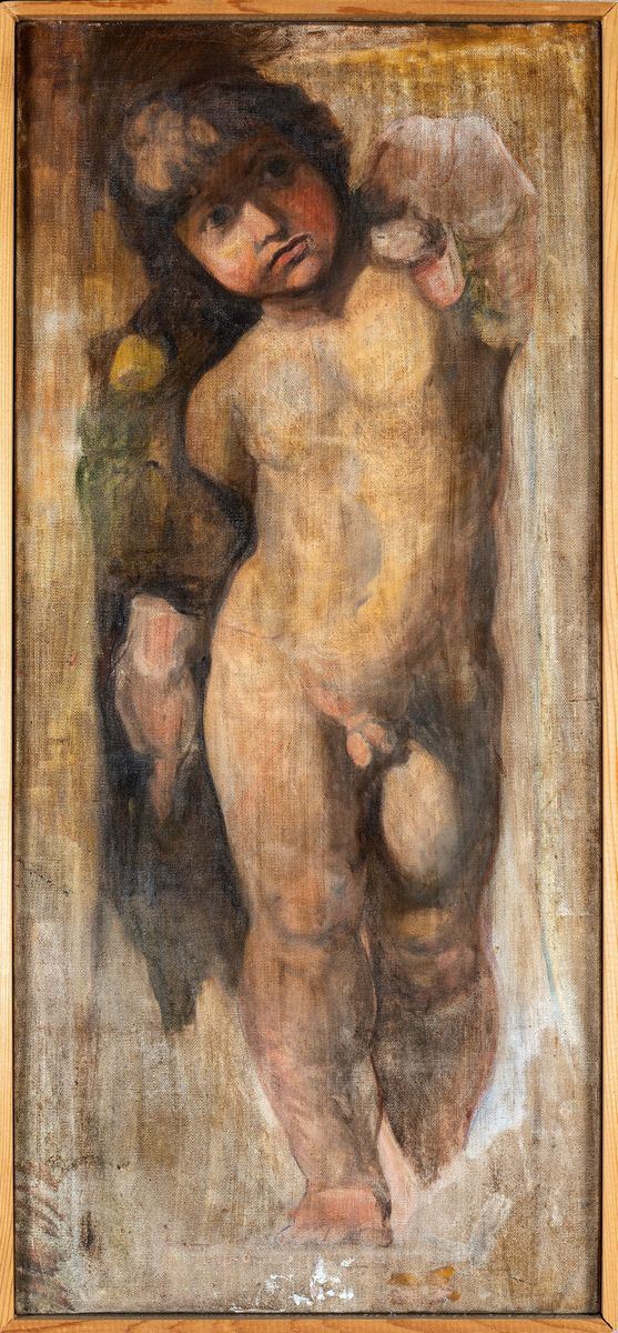 Pittore degli Inizi del XX Secolo - Studio di Bambino