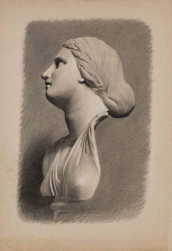 Sei disegni - busti marmorei dall&#39;antico