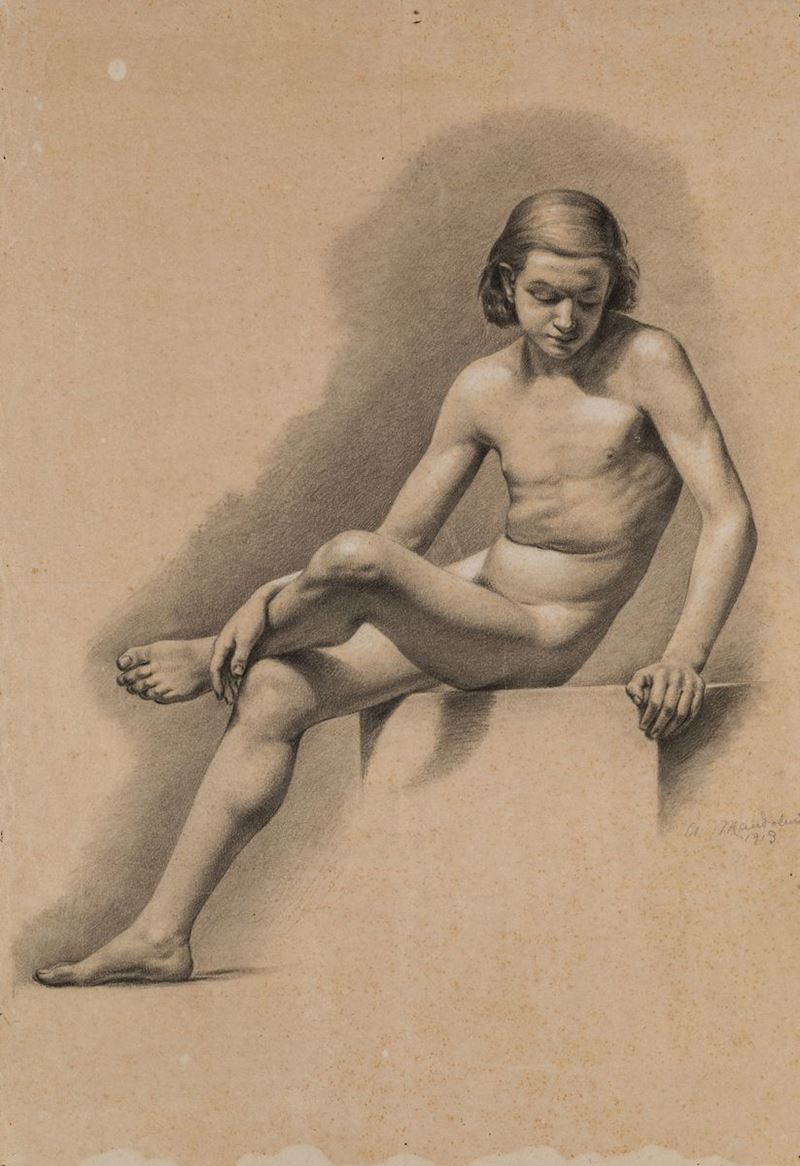 Quattordici Disegni - Studi di Figura