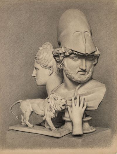 Dieci Disegni - Teste Dall'antico