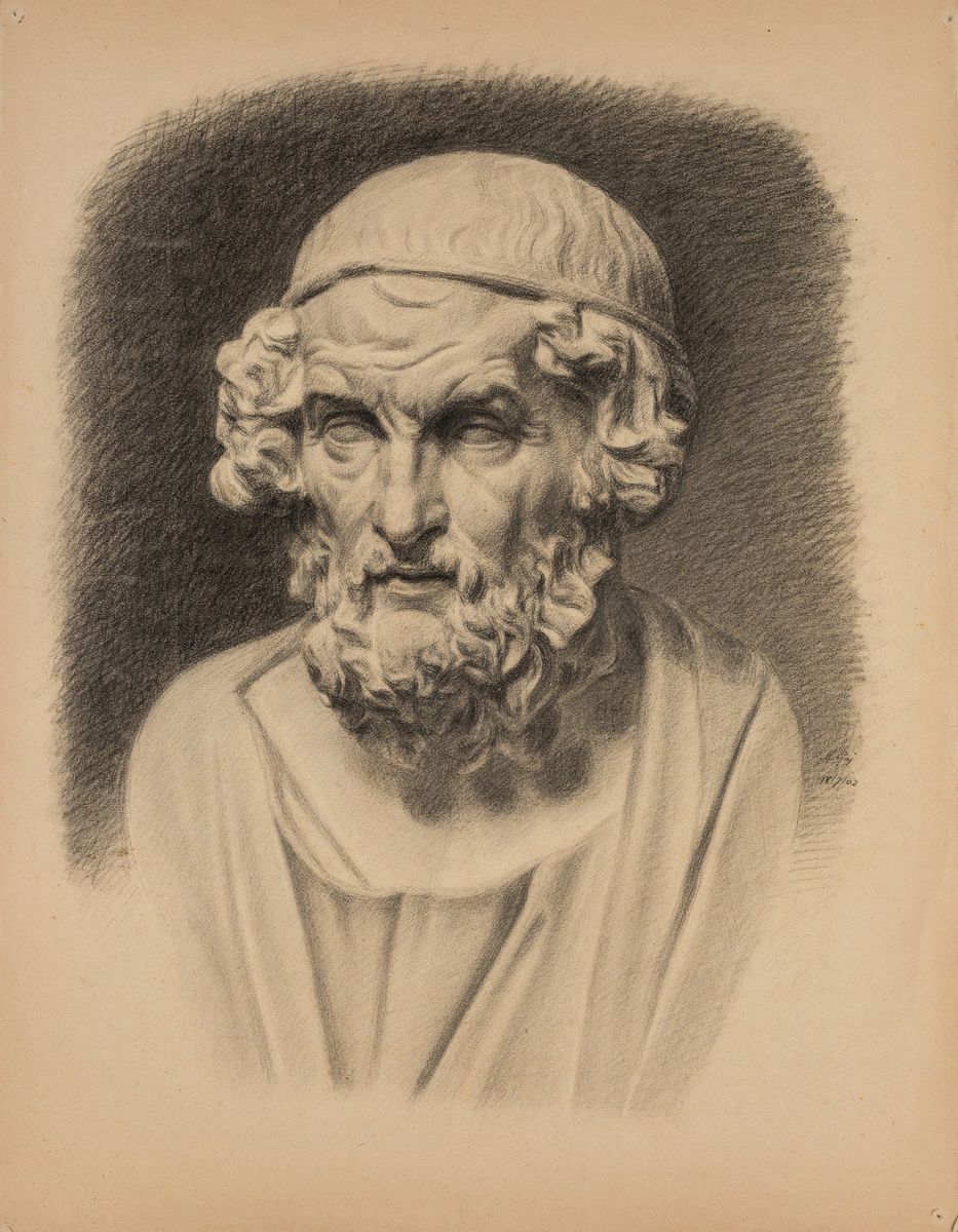Dieci Disegni - Teste Dall'antico