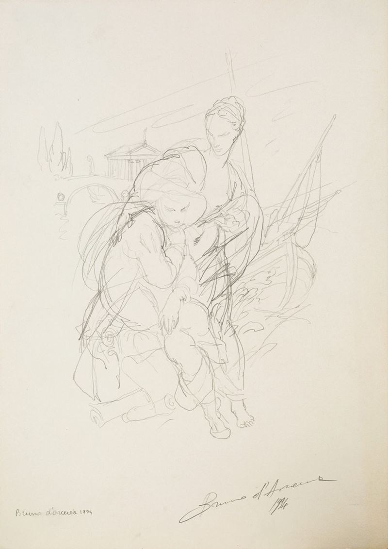 Bruno D'arcevia - Studio di Figure