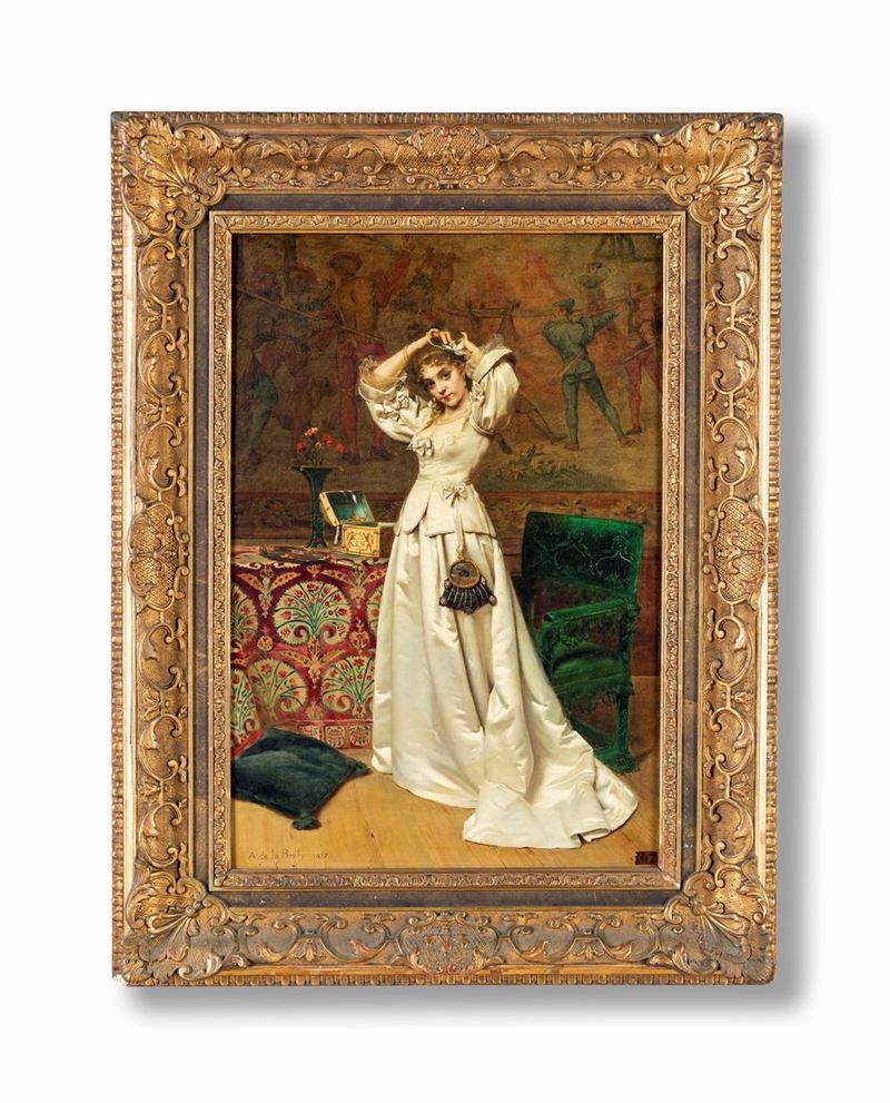 Auguste De la Brely - La Dame Charmante