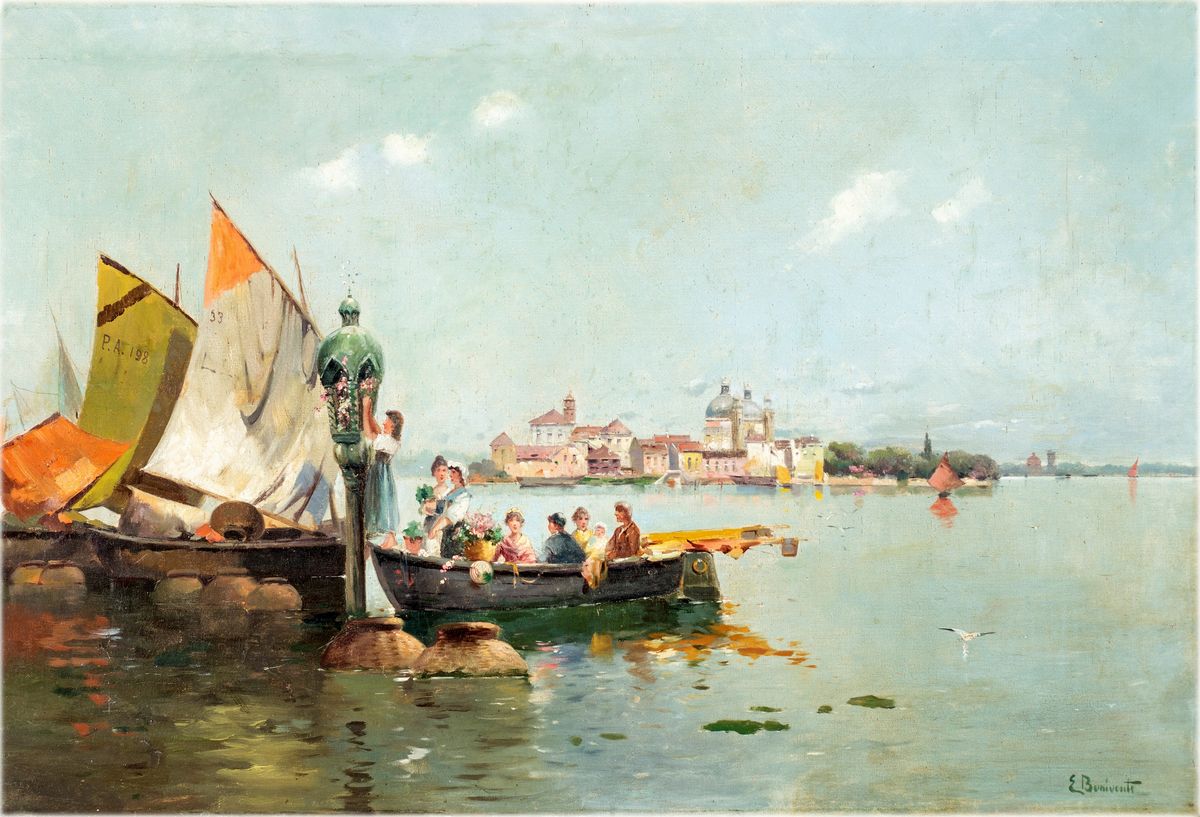 Eugenio Bonivento (detto Zeno) - Vedute di Venezia
