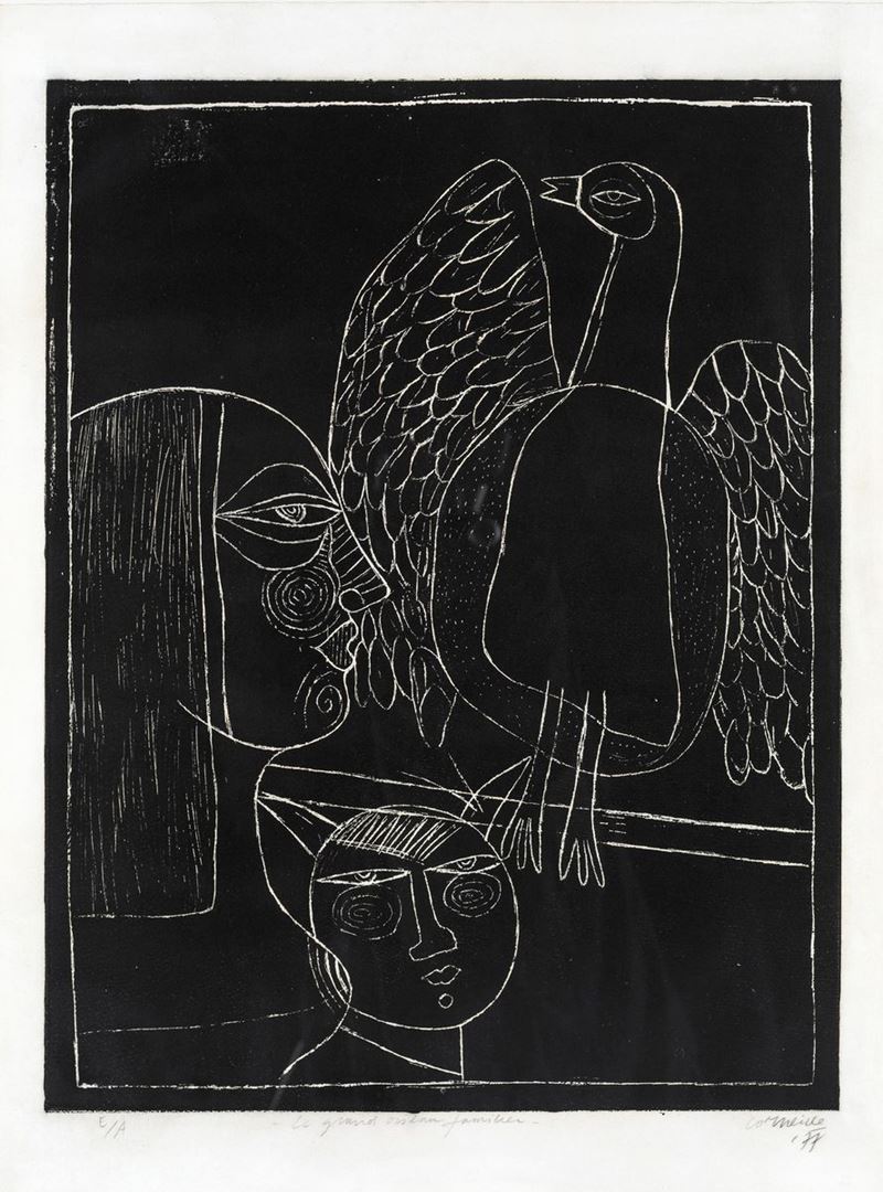 Guillaume Corneille - Le Grand Oiseau Familer
