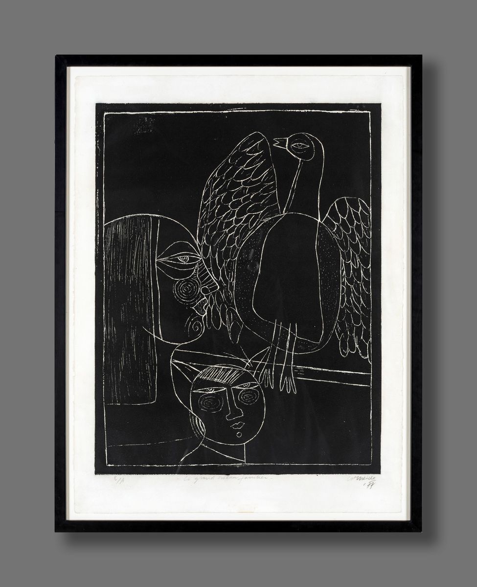 Guillaume Corneille - Le Grand Oiseau Familer