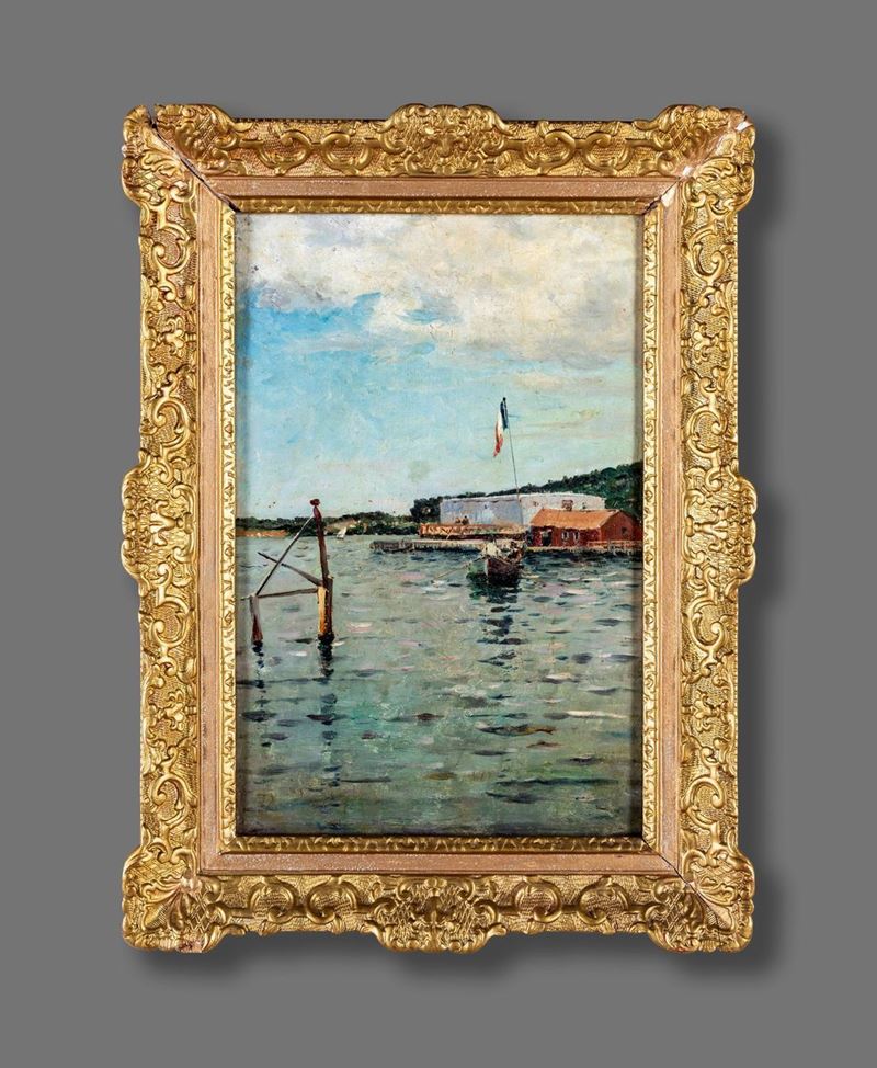 Pittore Francese del XIX Secolo - Ritorno dalla Pesca