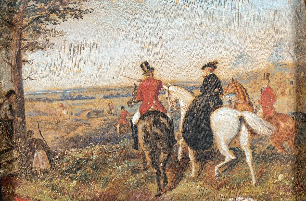 John Frederick Herring Junior (attribuito) - Scene di Caccia
