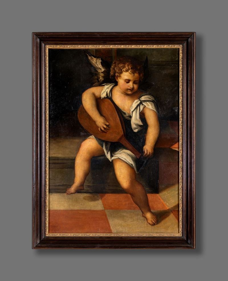Anonimo del XVIII Secolo - Angelo Musicante