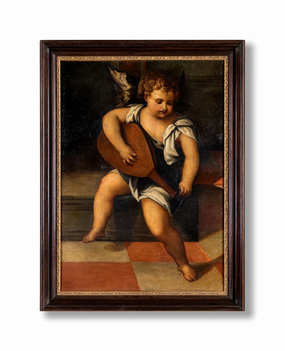 Anonimo del XVIII Secolo - Angelo Musicante
