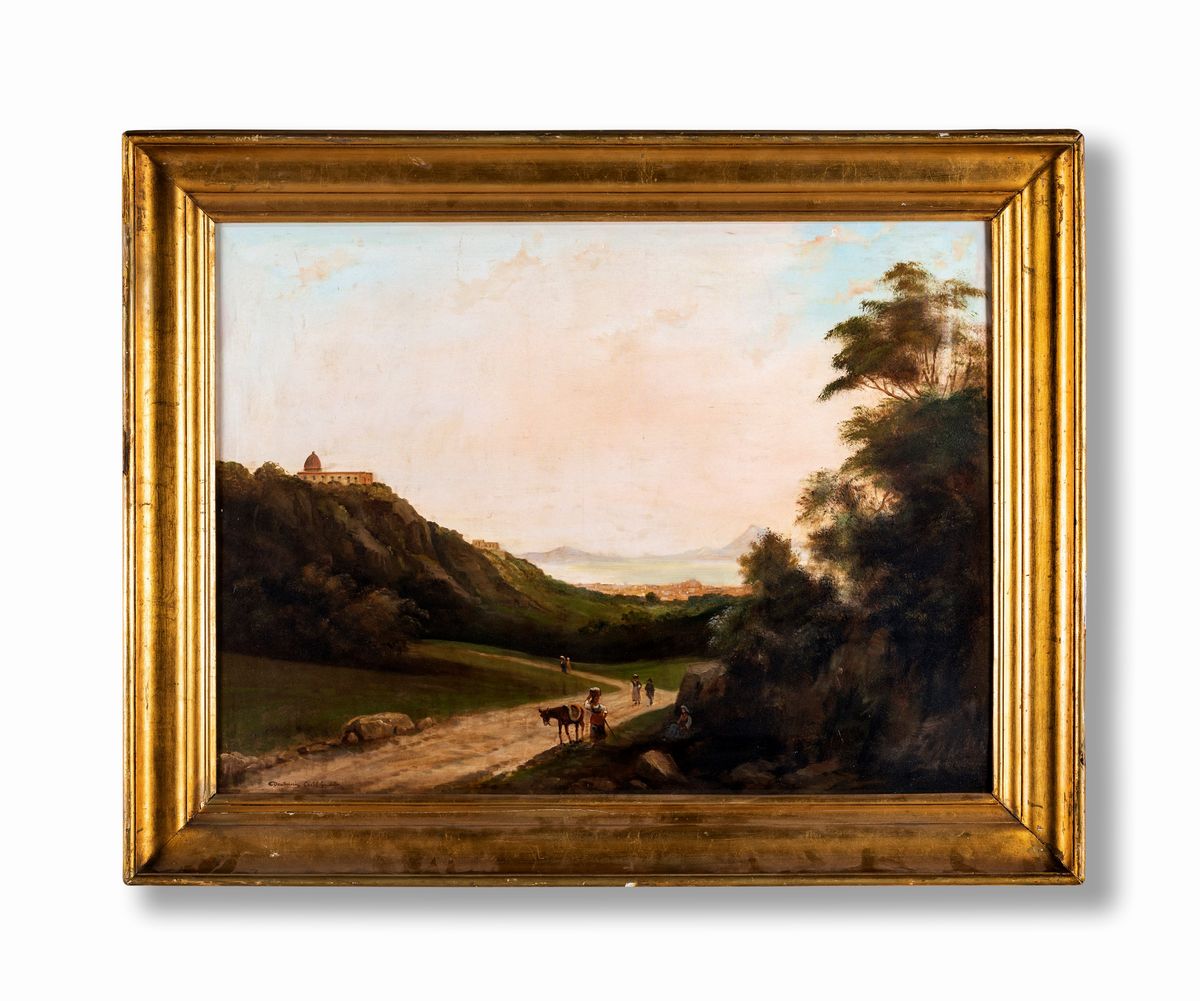 Dante Ricci - Veduta di Castel Gandolfo
