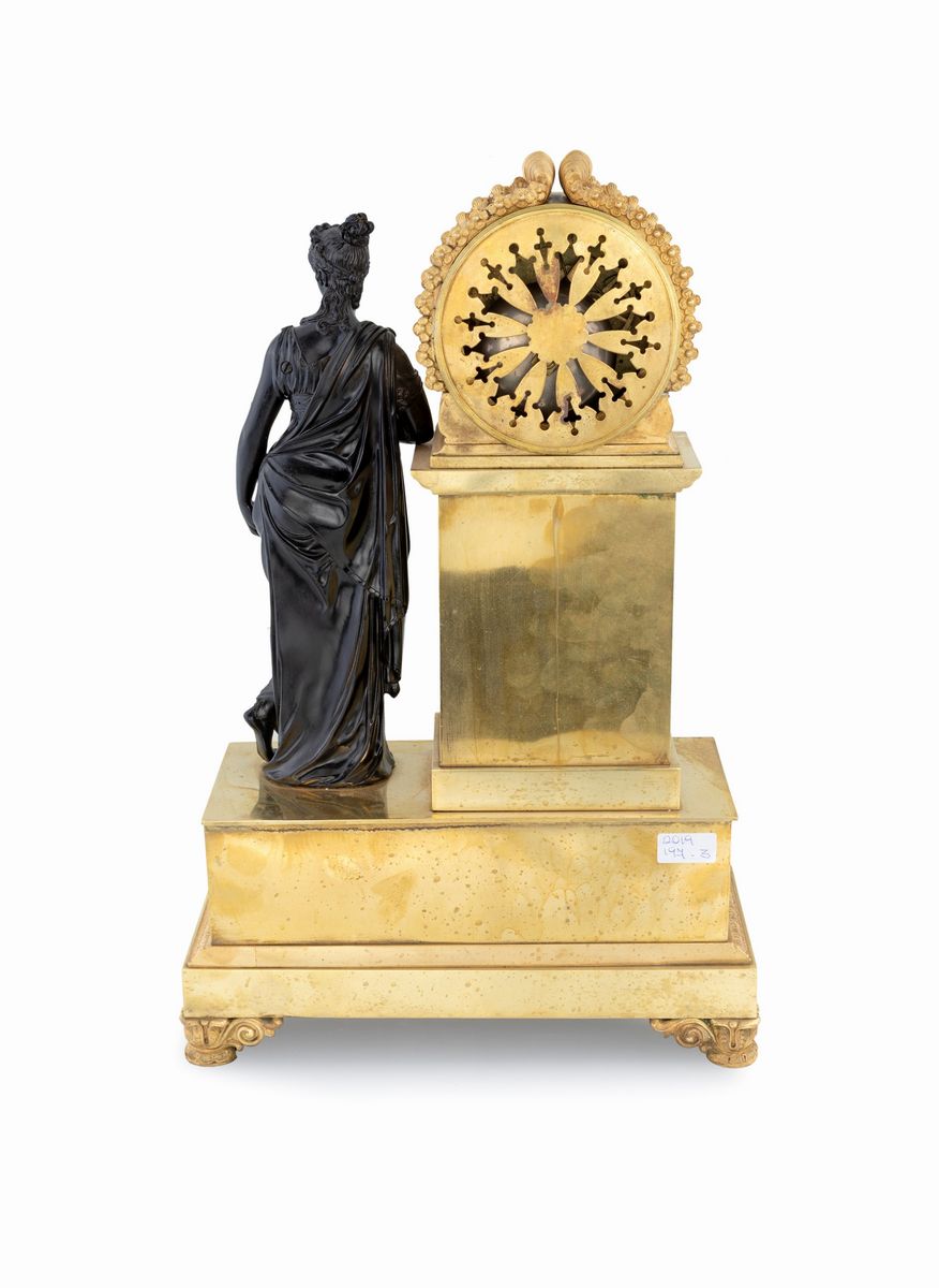 Pendola in Bronzo Dorato