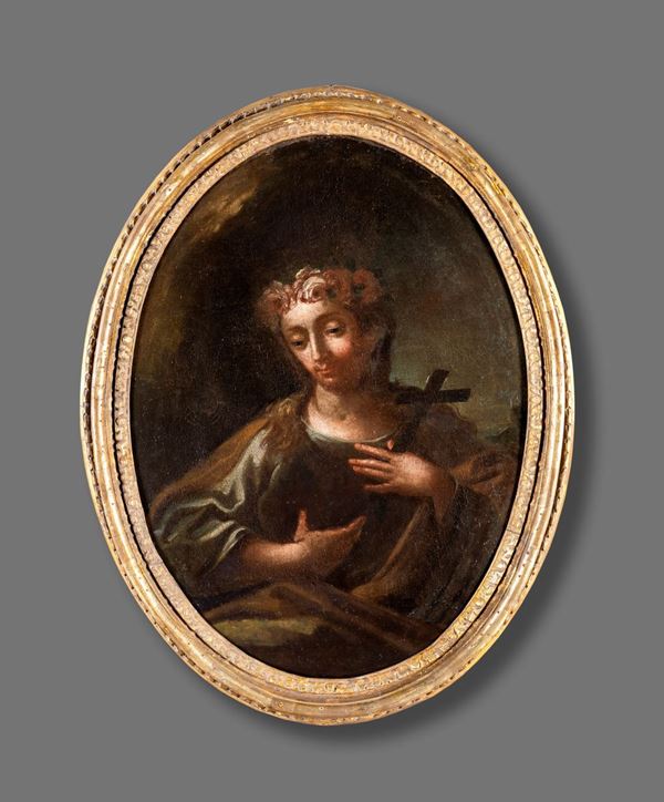 Pittore del XVII secolo - Santa Dorotea