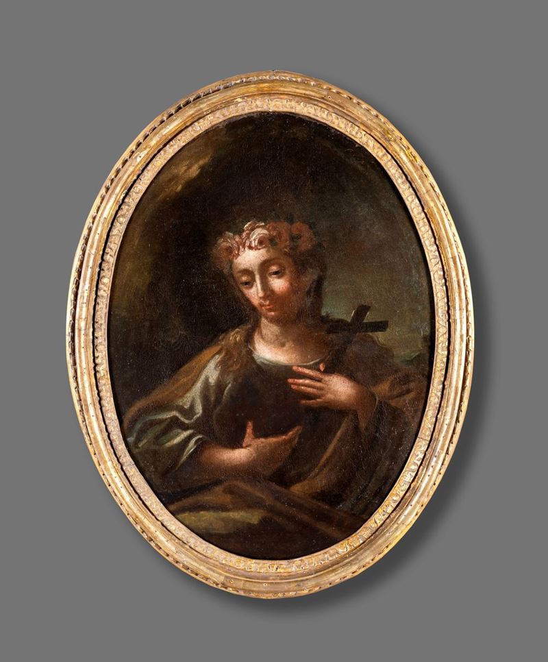 Pittore del XVII Secolo - Santa Dorotea