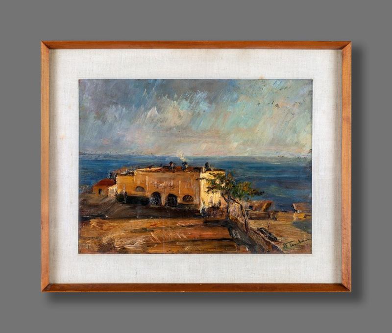 Amerigo Tamburrini - Veduta di Napoli