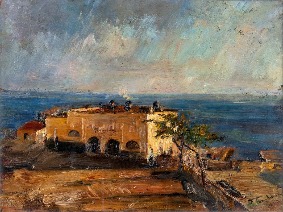 Amerigo Tamburrini - Veduta di Napoli