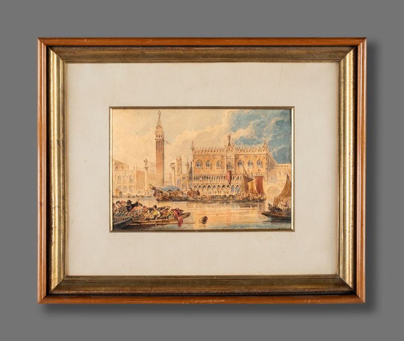 Anonimo del XIX Secolo - Veduta di Venezia