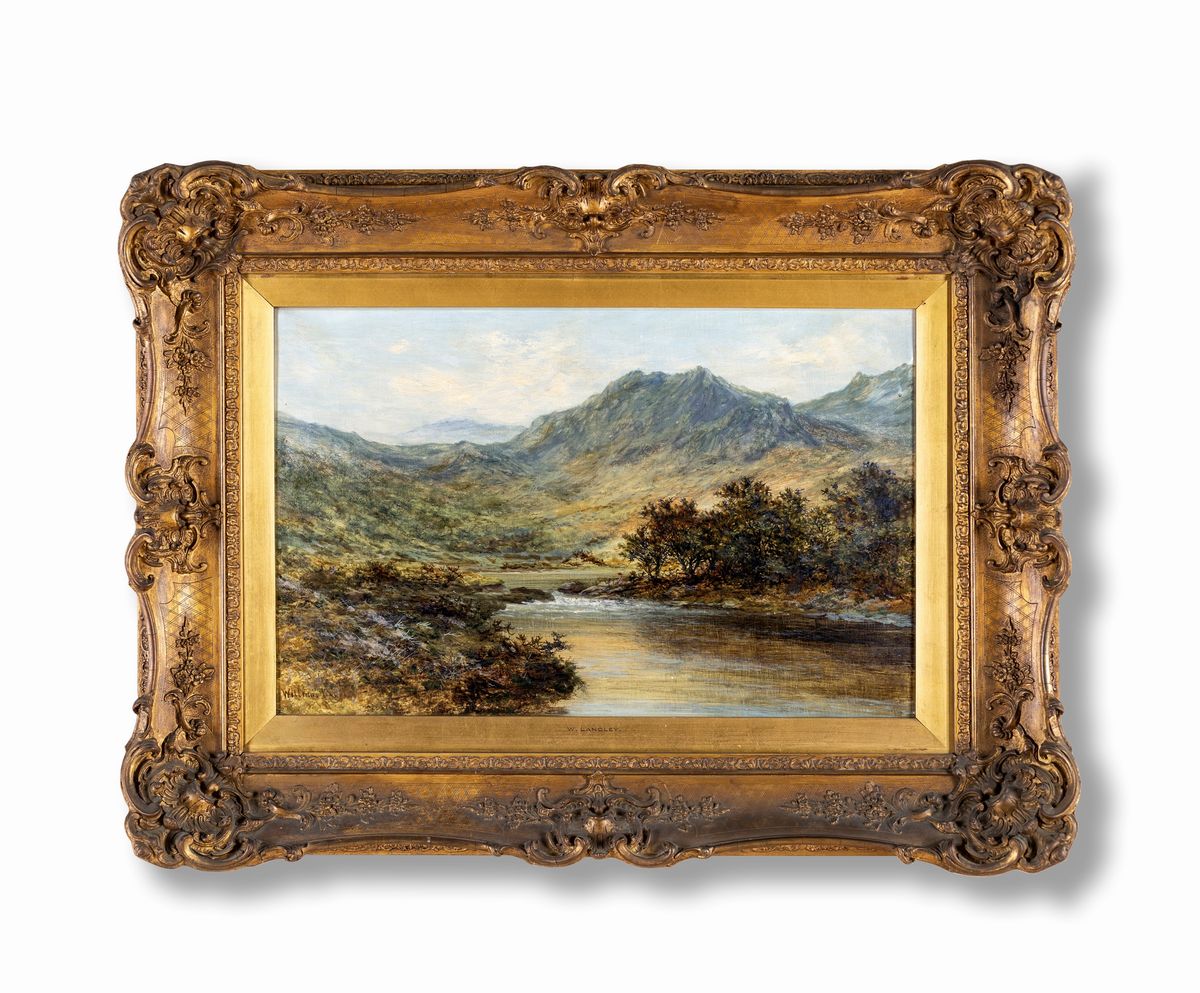 William Langley - Paesaggio Fluviale