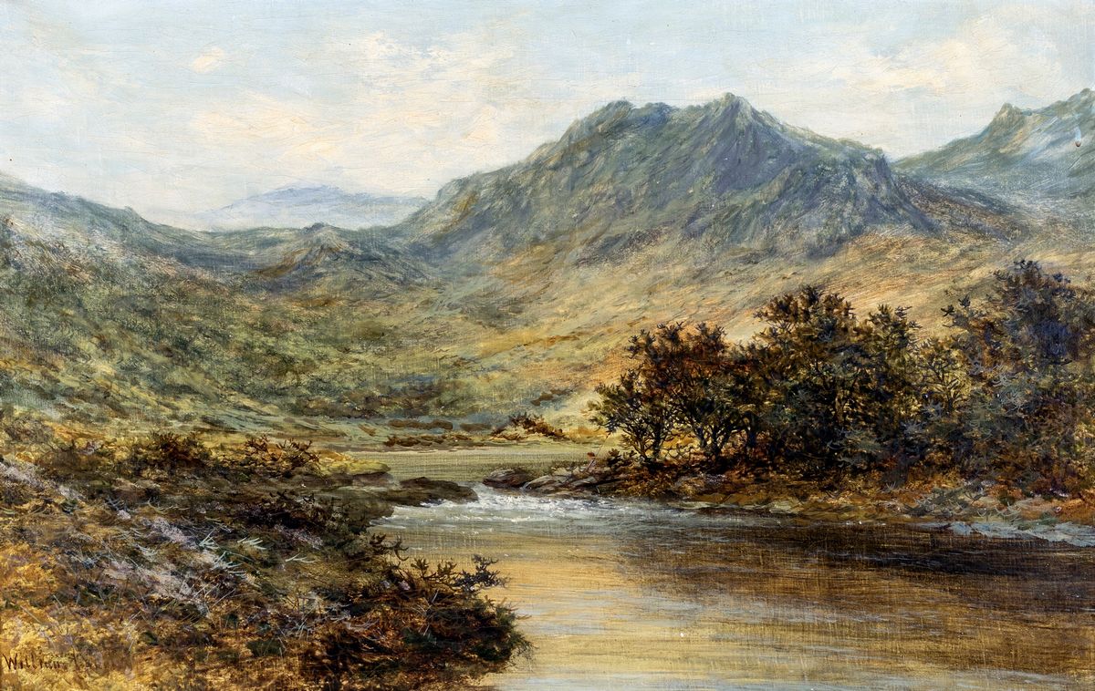 William Langley - Paesaggio Fluviale