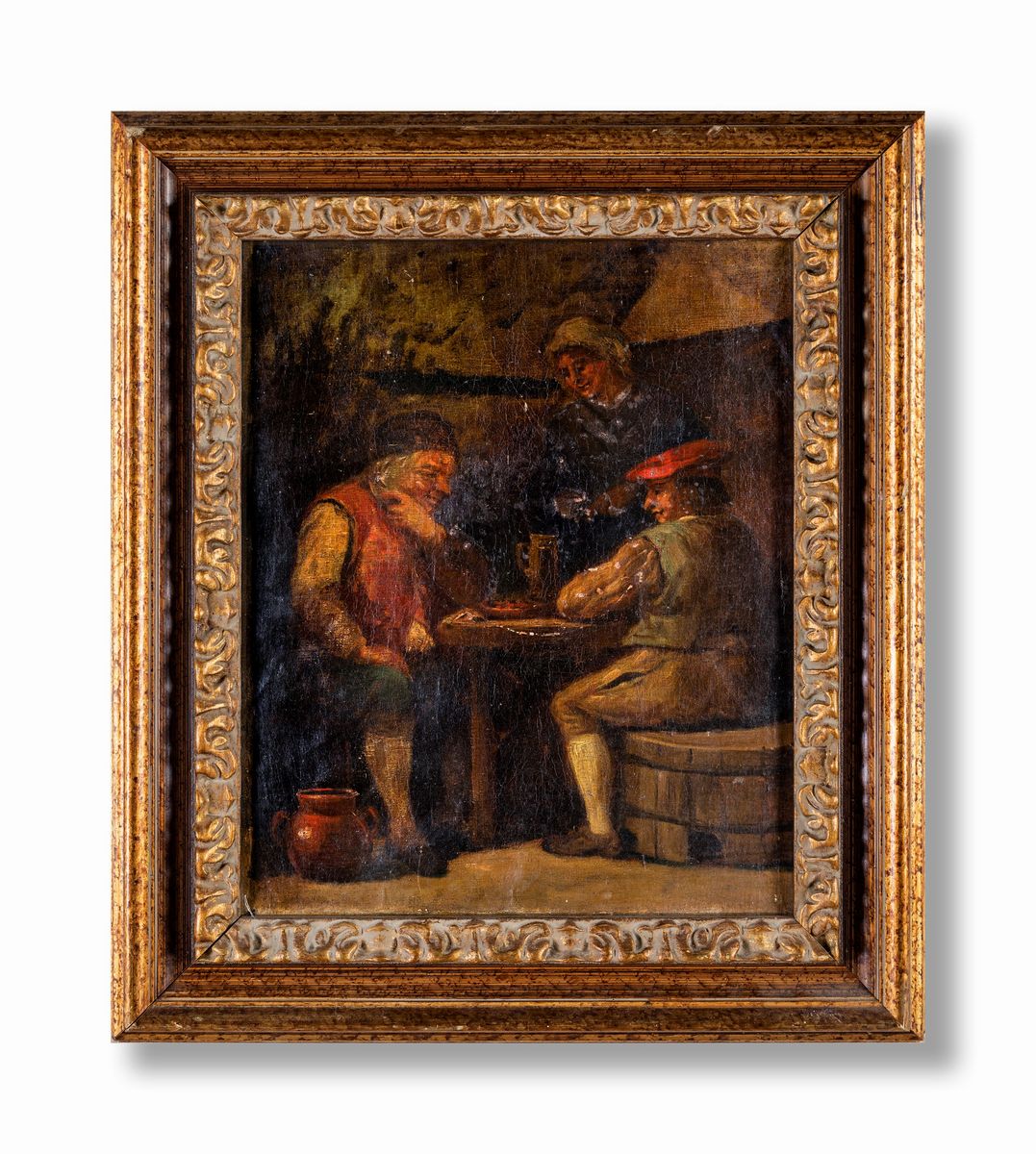 Pittore del XIX Secolo - Giocatori di Carte