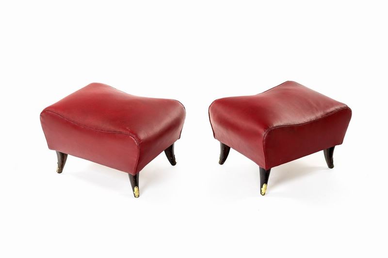 Produzione Italiana - Coppia di Sgabelli