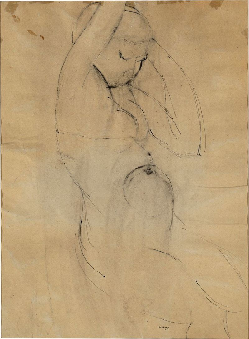Bruno Cassinari - Nudo di Donna