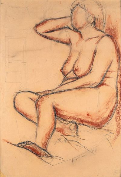 Nudo Seduto