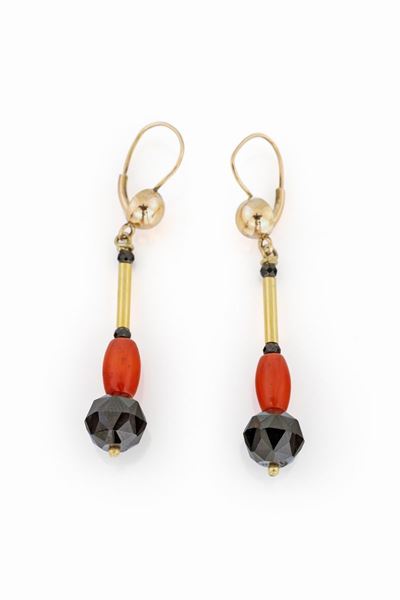 Orecchini in Oro Giallo 18 Kt Pendenti