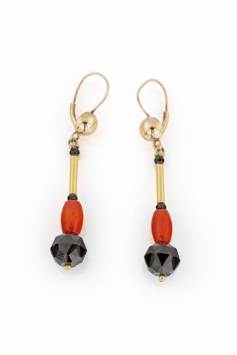 Orecchini in Oro Giallo 18 Kt Pendenti