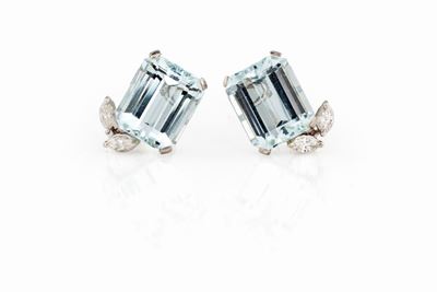 Orecchini con Acquamarine