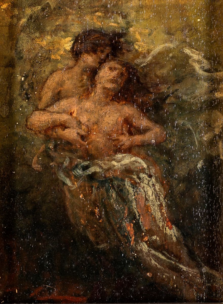 Cecrope Barilli (attribuito) - Paolo e Francesca