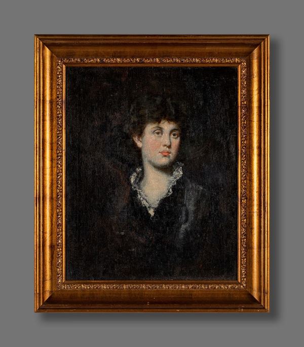 Pittore del XIX secolo - Ritratto di donna