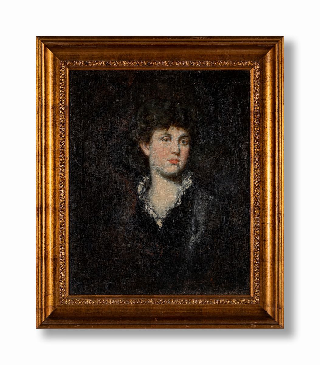Pittore del XIX Secolo - Ritratto di Donna
