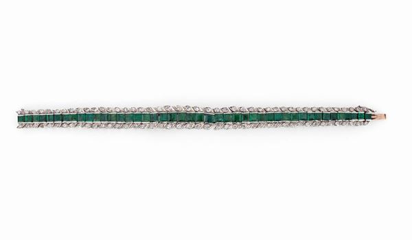 BRACCIALE DI SMERALDI