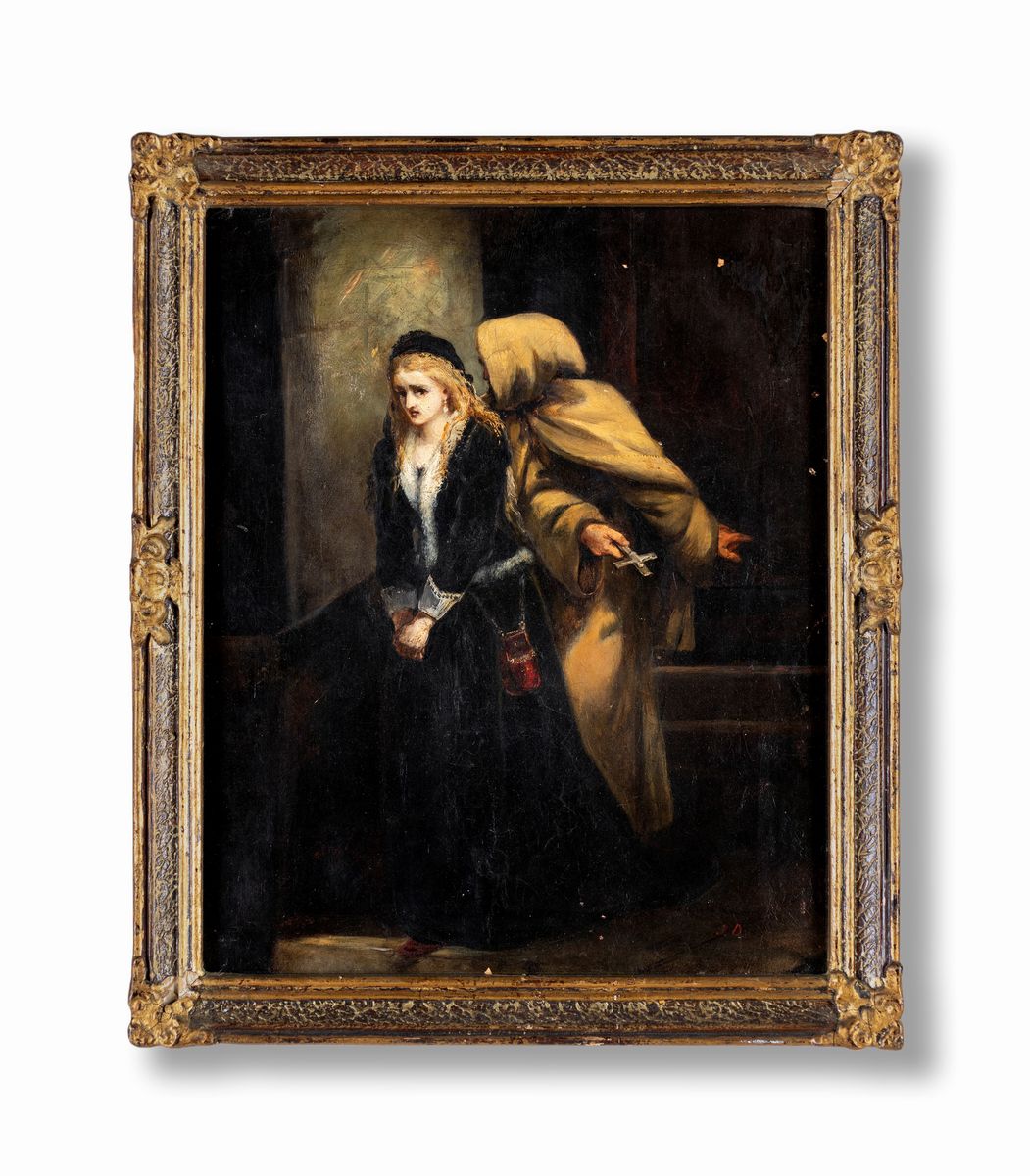 Pittore del XIX Secolo - Il Pentimento