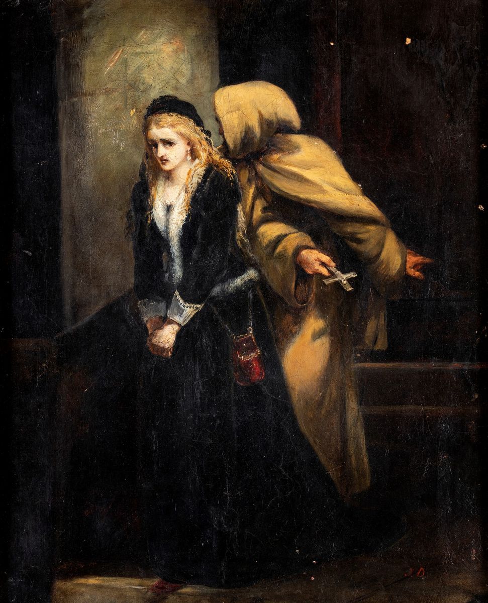 Pittore del XIX Secolo - Il Pentimento