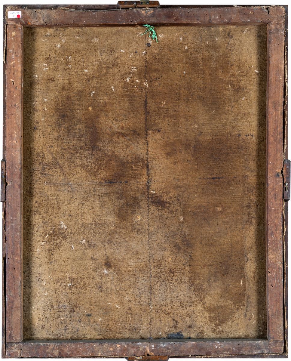 Pittore del XVIII Secolo - Madonna Col Bambino e Sant'anna