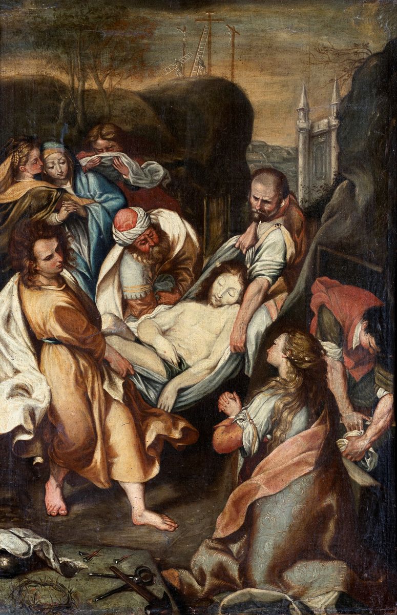 Federico Barocci (cerchia Di) - Trasporto di Cristo al Sepolcro