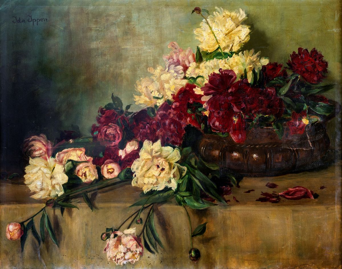 Pittore degli Inizi del XX Secolo - Natura Morta di Fiori