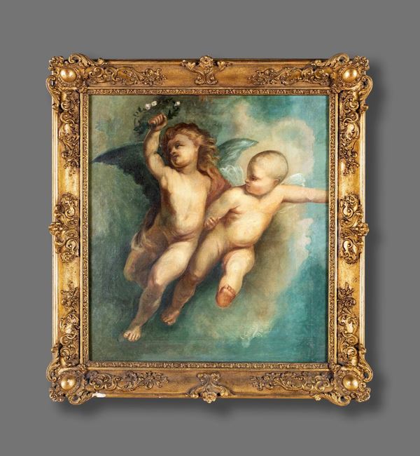 Pittore del XIX secolo - Angeli