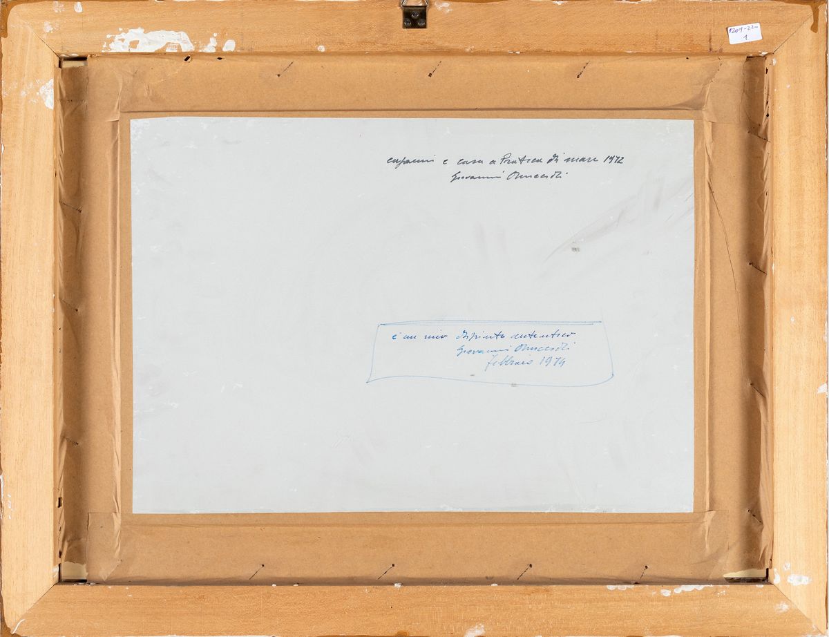 Giovanni Omiccioli - Capanni e Case a Pratica di Mare