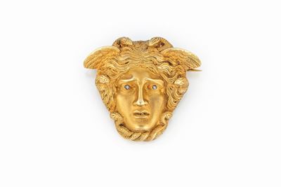 Spilla Raffigurante Medusa