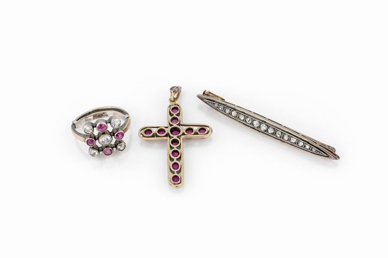 Spilla, Anello e Ciondolo