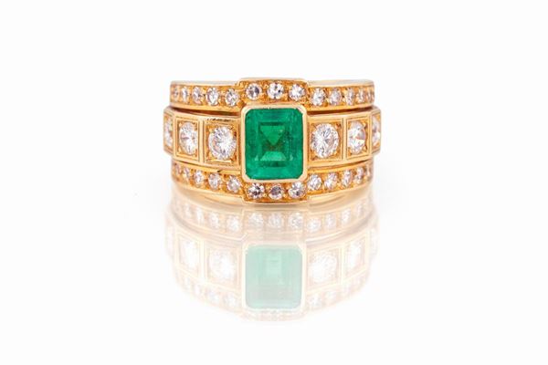ANELLO CON SMERALDO EXTRA