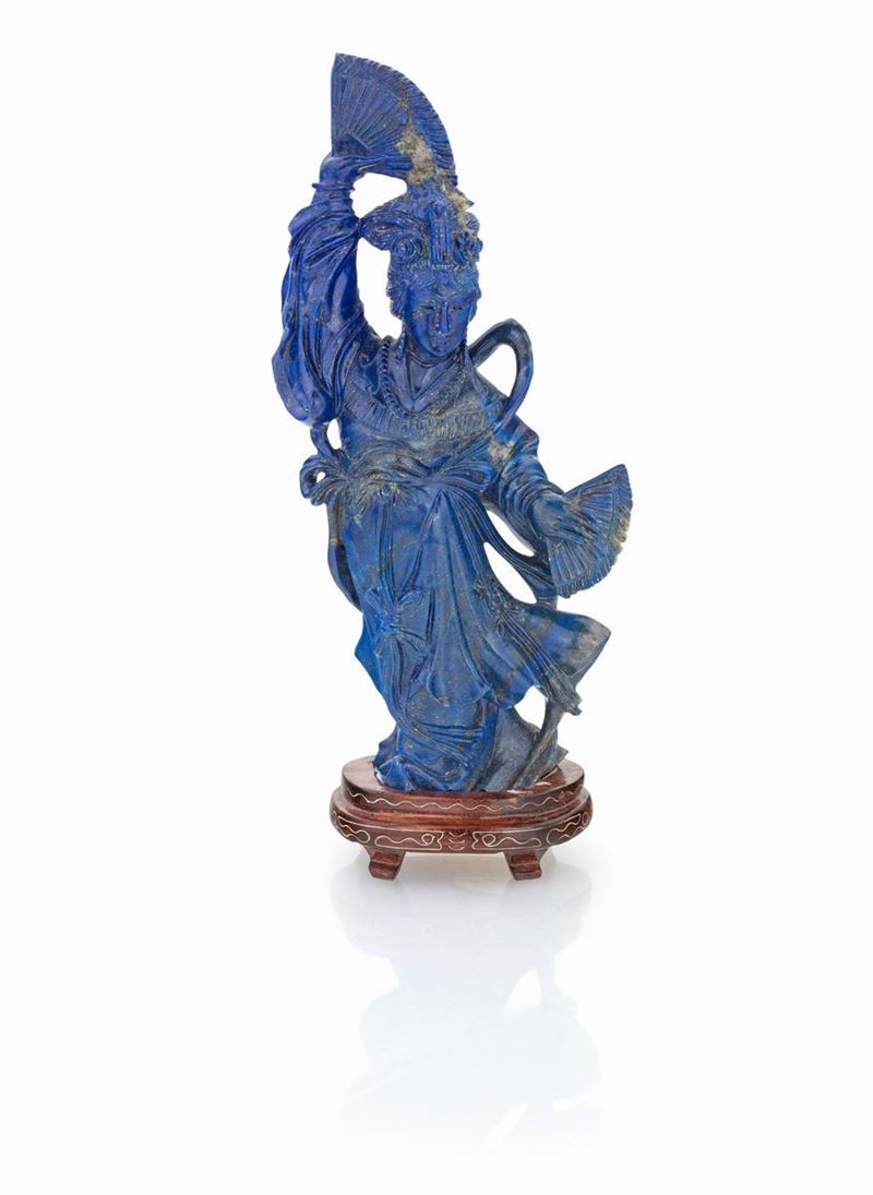 Intaglio in Lapislazuli