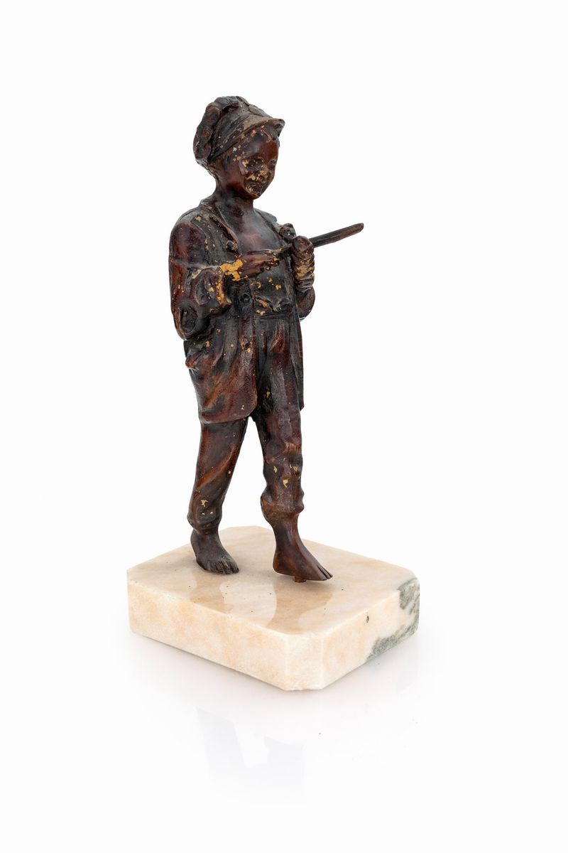 Due Sculture in Bronzo